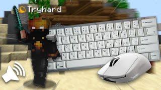 Bedwars mouse amp keyboard sounds Handcam [upl. by Tolkan]