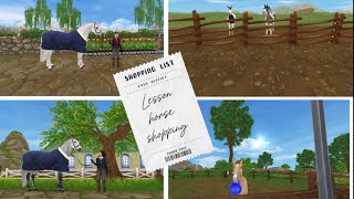 Taking over the stables and viewing riding lessons horses I realistic roleplay star stable online11 [upl. by Ysle]