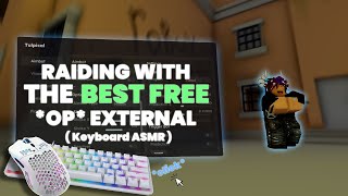 Raiding in Da Hood with an External LOCK 🎯  FREE Roblox External Cheat [upl. by Remlap]