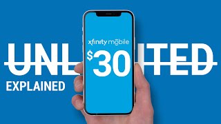 Xfinity Mobiles New Unlimited Plan Explained [upl. by Lovash]