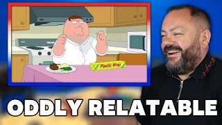 Family Guy OddlySpecific Relatable Jokes REACTION  OFFICE BLOKES REACT [upl. by Ahsienaj188]