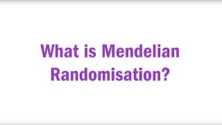 What is Mendelian Randomisation  WCRF [upl. by Torray880]