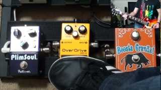 VOX AC30C2 Les Paul  Overdrive Pedals High Quality Audio [upl. by Sualakcin]