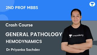 2nd Prof MBBS Crash Course  General Pathology Hemodynamics  Dr Priyanka Sachdev [upl. by Aeresed]