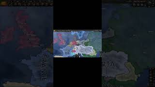 Europe but with victoria 3 starting borders roadto1k subscribe shorts short geography [upl. by Ayikal]