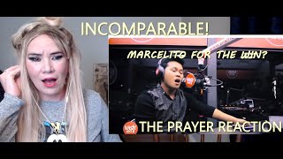 I have no Words First Time Hearing THE PRAYER  Marcelito Pomoy [upl. by Arahs]