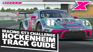 Hockenheim  davecamyt iRacing Porsche GT3R Track Guide [upl. by Noswad645]