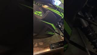 2020 Arctic Cat zr9000 Thundercat exhaust [upl. by Calesta]