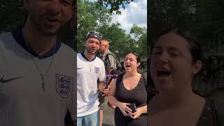 Britain’s Got Talent Is BACK 🎤😂 interview londoners reaction singing challenge [upl. by Kinny373]