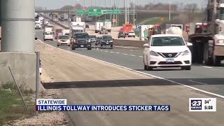 Illinois tollway introduces IPASS sticker tags [upl. by Eelrihs]