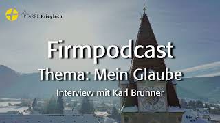 Firmpodcast 02  Mein Glaube LiveInterview [upl. by Mirna]