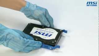 MSI® HOWTO install SATA HDD [upl. by Oberon752]