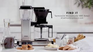 Moccamaster by Technivorm KBGV Select Coffee Maker [upl. by Schmeltzer]