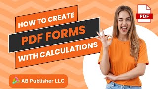 How to Create PDF Forms With Calculations  A PDF Invoice that Automatically Does Calculations [upl. by Llerrad]