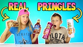 PRINGLES vs REAL [upl. by Haret]