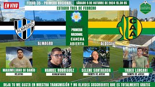 🔴ALMAGRO vs ALDOSIVI🔴 EN VIVO  PRIMERA NACIONAL 2024 Zona B  EN VIVO POR CANCHA ABIERTA ⚽️ [upl. by Yblek]