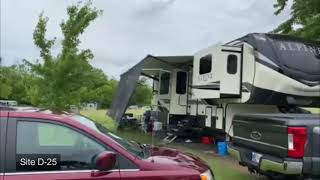 Indiana Brookville LakeMounds State Recreation Area Campground [upl. by Gervase]