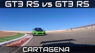 GT3 RS vs GT3 RS tracking camera [upl. by Adnamor]