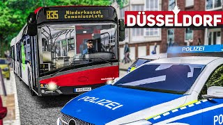 OMSI 2 DÜSSELDORF BUSUmleitung wegen Demonstration  Solaris Urbino IV  Bus Simulator [upl. by Aicyla]