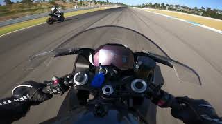 S1000RR POV  309KMH Topspeed  Hockenheimring GP  4k  EYBIScom [upl. by Namqul]