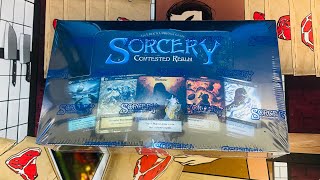 Sorcery Contested Realm Beta booster box [upl. by Ginder]