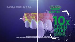 Polident Cleanser  Pembersih Gigi Palsu 15s [upl. by Asylla]