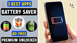 3 Best FREE Battery Saver Apps For Android 2024 [upl. by Pearl]