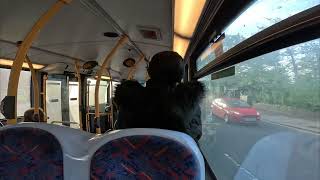 London Buses  Route 298  Full journey from Arnos Grove to Potters Bar [upl. by Alfonzo]