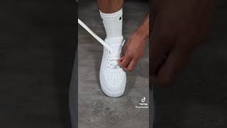 How to correctly lace Air Force 1 [upl. by Killarney]