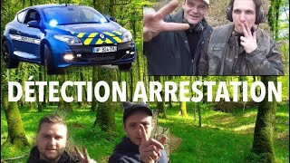 DÉTECTION DANS UN BOIS QUI TERMINE À LA GENDARMERIE [upl. by Darees]