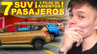 Revelando los 7 SUV más baratos del 2024 con 3 filas de asientos 🤑 [upl. by Benjy]