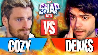 The ULTIMATE Marvel Snap Battle VS cozysnap​ [upl. by Gereron]