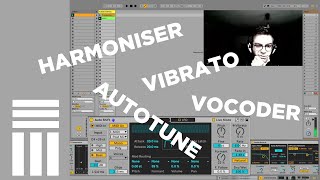 Que faire dAuto Shift  Autotune Harmoniser etc Ableton live tuto [upl. by Garris383]