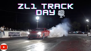 First Track Day for the ZL1 With Drag Radials Wont Believe What happened [upl. by Harmonie44]