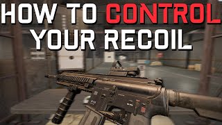 GUIDE HOW TO CONTROL YOUR RECOIL in PUBG [upl. by Blackmore]