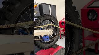 Easy Trick to Replace Your Dirt Bike Chain  Quick Tip shorts [upl. by Otir]