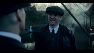 PEAKY BLİNDERS FİRST SCENE 5X04 THOMAS MEETS Jimmy McCavern [upl. by Yssep]