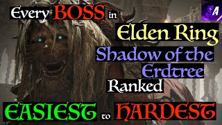 All Elden Ring DLC Bosses Ranked Easiest to Hardest [upl. by Lorrac914]