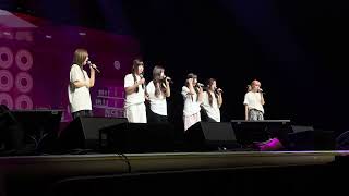 NMIXX  Hey Mama Cover at Nice To MIXX You Showcase Soundcheck fancam in San Jose 5423 [upl. by Ilocin]