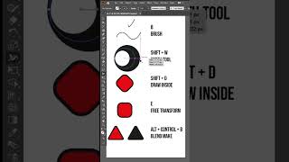 Adobe illustrator tutorial adobe adobeillustrator graphicdesign shorts tutorial illustrator [upl. by Ytineres554]