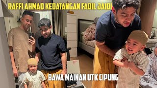 RAFFI AHMAD KEDATANGAN FADIL JAIDI BAWA MAINAN UTK CIPUNG [upl. by Margetts592]