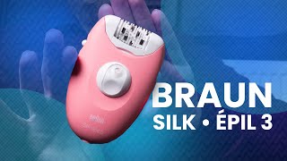 Braun SilkÉpil 3  Utilisation ultra simple à petit prix TEST [upl. by Lodnar]