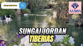 Sungai Jordan Di tempat yang asli dimana Tuhan Yesus dibaptis terjadi 5 hal luar biasa [upl. by Agnot332]