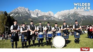 Festumzug vom Blasmusikfestival in Ellmau am Wilden Kaiser [upl. by Waddington]