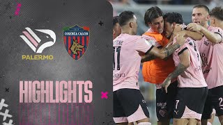 PalermoCosenza 11  HIGHLIGHTS 4ª giornata Serie B 2425 [upl. by Yhtomit680]