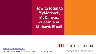 MyMohawk How to Login [upl. by Elder587]