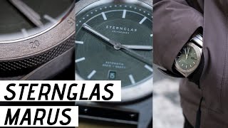 Sternglas Marus Green  Watch Review [upl. by Ahsaet347]