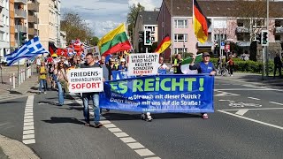 Demo Hildesheim 27042024 von der Roten Line Hildesheim Es reicht mit der aktuellen Regierung🇩🇪🇩🇪 [upl. by Nerrad]