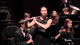 UNC Wind Ensemble  Concerto for Flute and Wind Ensemble by Lowell Liebermann [upl. by Lurleen]