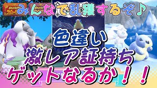 【新イベント解禁】激レア色違い証持ち探索隊！！！とりあえず乱獲だ！！！【ポケモンSV】 [upl. by Nnylireg]